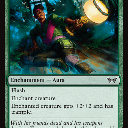 Frantic Strength [Duskmourn: House of Horror] Foil