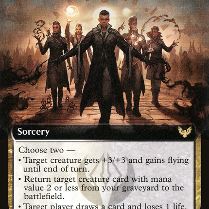 Silverquill Command (Extended Art) [Strixhaven: School of Mages]