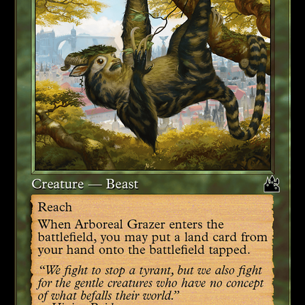 Arboreal Grazer (Retro) [Ravnica Remastered]