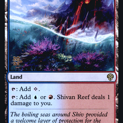 Shivan Reef [Dominaria United Promos] Prerelease Foil