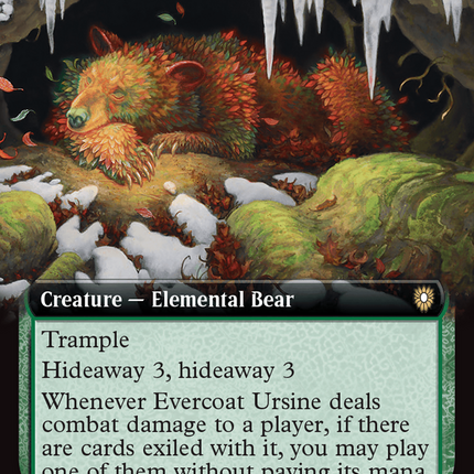Evercoat Ursine [Bloomburrow Commander] Foil