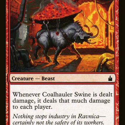 Coalhauler Swine [Ravnica: City of Guilds]