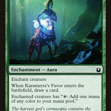Karametra's Favor [Born of the Gods]