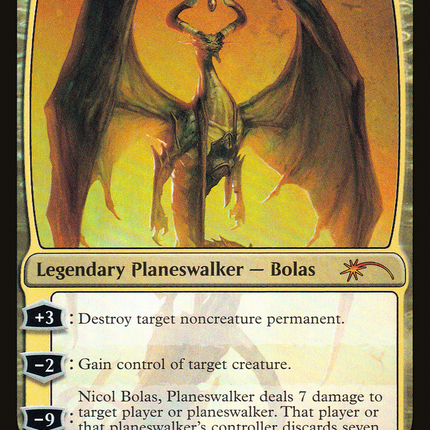 Nicol Bolas, Planeswalker [Unique and Miscellaneous Promos] Foil