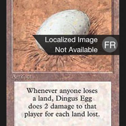 Dingus Egg - OEuf de Dingus  [Foreign Black Border]