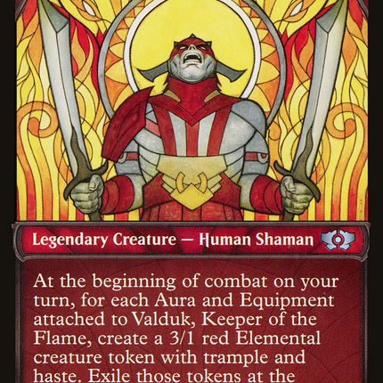 Valduk, Keeper of the Flame (Showcase) [Multiverse Legends]