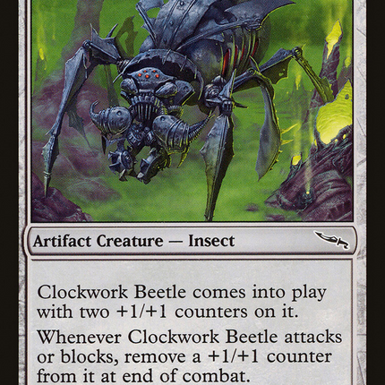 Clockwork Beetle [Mirrodin]