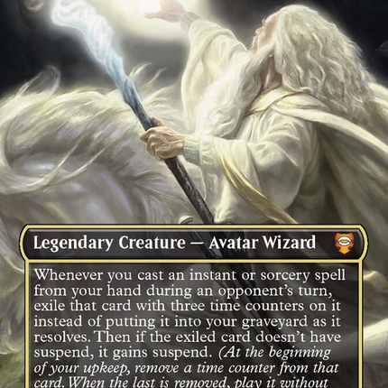 Gandalf of the Secret Fire (Borderless) [Tales of Middle-earth Commander]