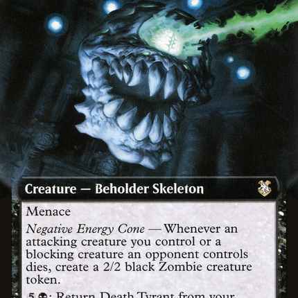 Death Tyrant (Extended Art) [Forgotten Realms Commander]