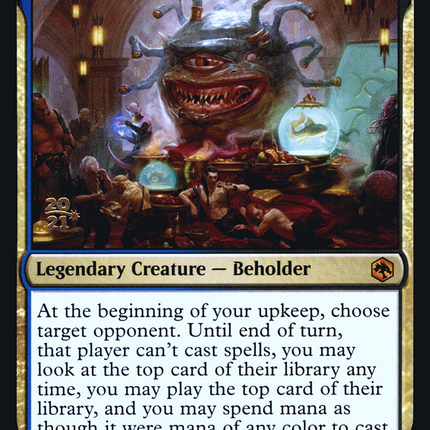 Xanathar, Guild Kingpin [Adventures in the Forgotten Realms Promos] Prerelease Foil