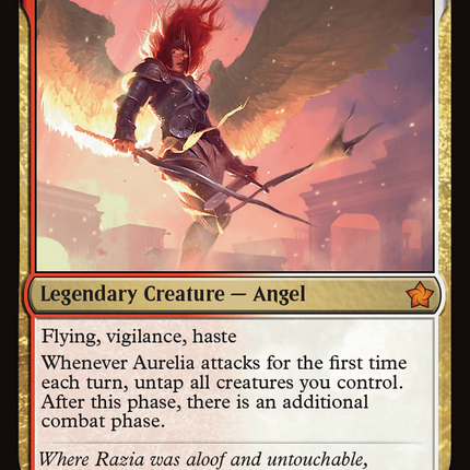 Aurelia, the Warleader [Foundations]