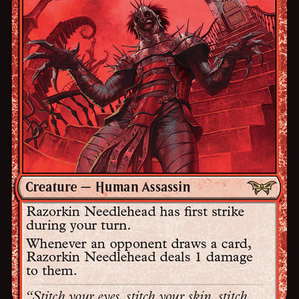 Razorkin Needlehead [Duskmourn: House of Horror]
