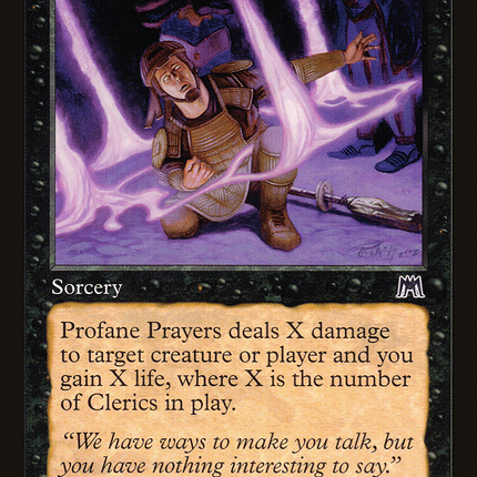 Profane Prayers [Onslaught]