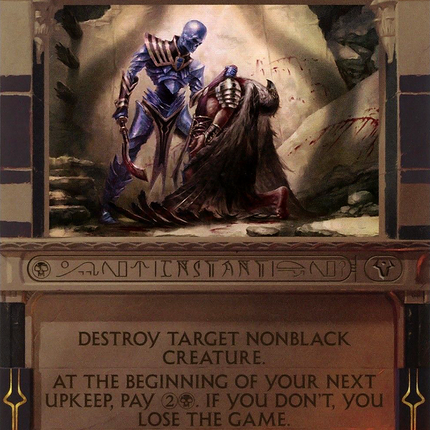 Slaughter Pact (Borderless) [Amonkhet Invocations] Foil