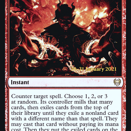 Tibalt's Trickery [Kaldheim Promos] Prerelease Foil