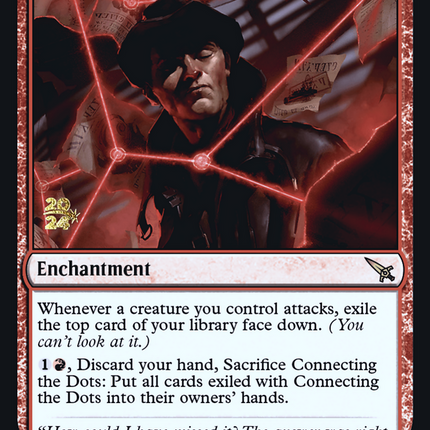 Connecting the Dots [Murders at Karlov Manor Promos] Prerelease Foil