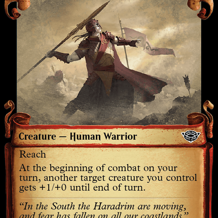 Haradrim Spearmaster (Showcase) [The Lord of the Rings: Tales of Middle-earth]