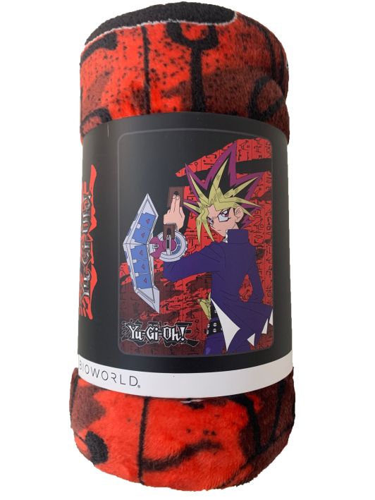 Yu-Gi-Oh! soft fleece throw blanket