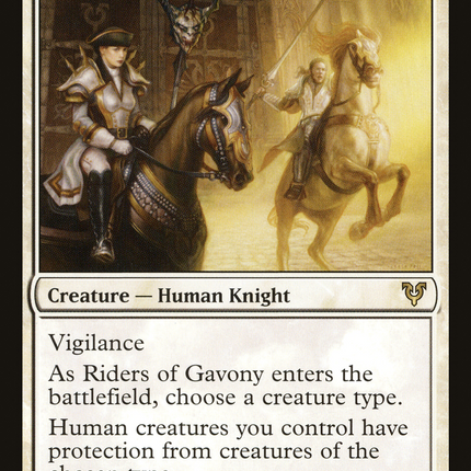 Riders of Gavony [Avacyn Restored]