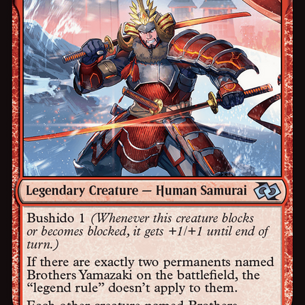 Brothers Yamazaki [Foundations Jumpstart]