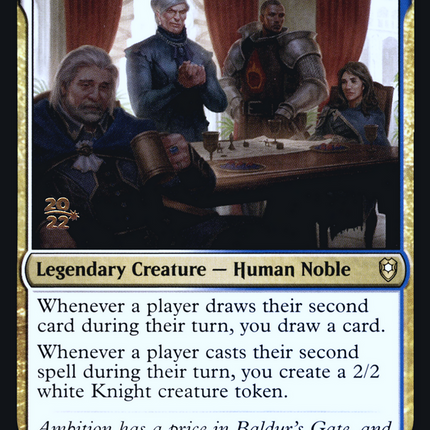 The Council of Four [Battle for Baldur's Gate Promos] Prerelease Foil