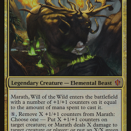 Marath, Will of the Wild [Commander 2013 Oversized] Foil