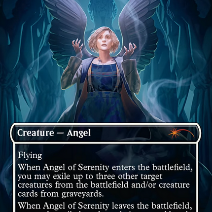 Angel of Serenity (Borderless) [Secret Lair Drop]