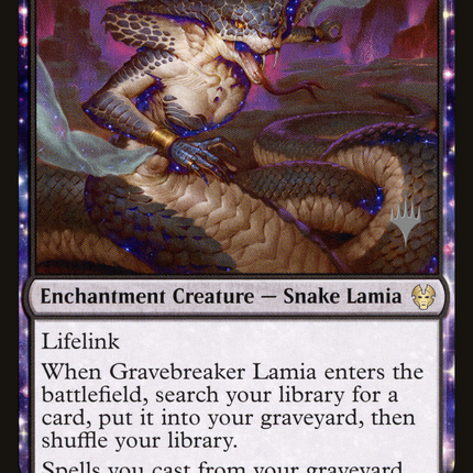 Gravebreaker Lamia [Theros Beyond Death Promos]