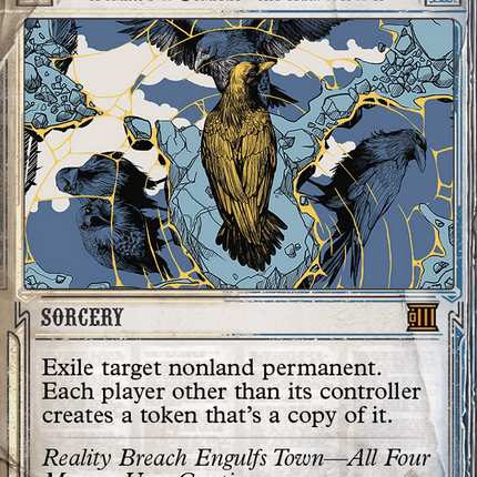 Fractured Identity (Showcase) (Borderless) [Breaking News] Foil