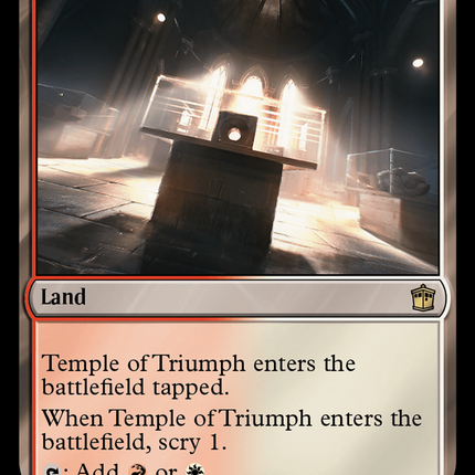 Temple of Triumph [Doctor Who] Surge Foil