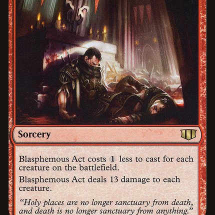 Blasphemous Act [Commander 2014]