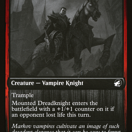 Mounted Dreadknight [Innistrad: Double Feature]