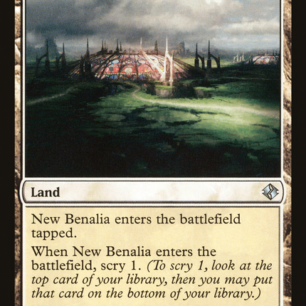 New Benalia [Duel Decks: Venser vs. Koth]
