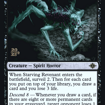 Starving Revenant [The Lost Caverns of Ixalan Promos] Prerelease Foil