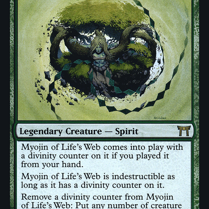 Myojin of Life's Web [The List] Foil