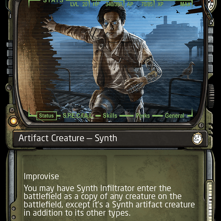 Synth Infiltrator (Showcase) [Fallout] Surge Foil