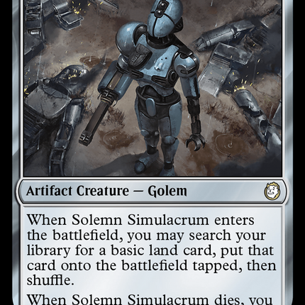 Solemn Simulacrum [Fallout] Surge Foil