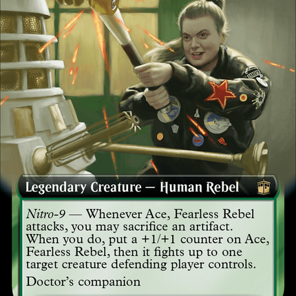 Ace, Fearless Rebel (Extended Art) [Doctor Who] Surge Foil
