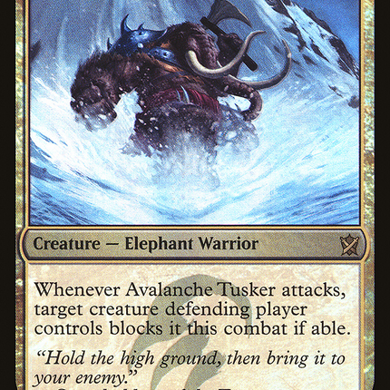 Avalanche Tusker [Khans of Tarkir Promos] Foil