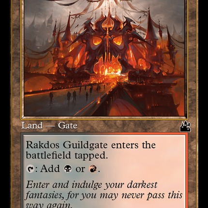 Rakdos Guildgate (Retro) [Ravnica Remastered]