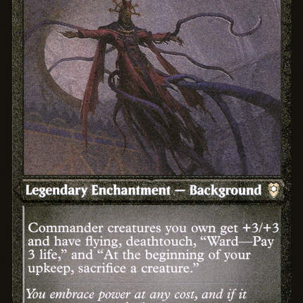 Cultist of the Absolute [Commander Legends: Battle for Baldur's Gate] Etched Foil