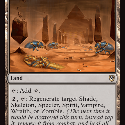 Accursed Duneyard [Commander: Aetherdrift]