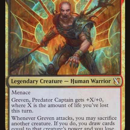 Greven, Predator Captain [Commander 2019] Foil