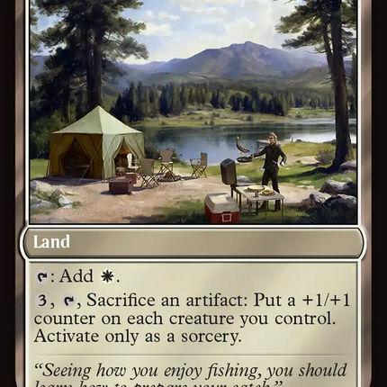 Sidequest: Catch a Fish // Cooking Campsite [FINAL FANTASY] Foil