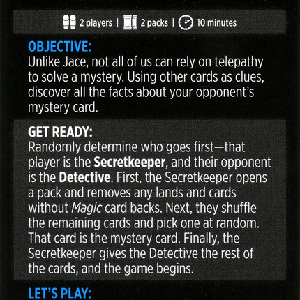 Booster Sleuth // Booster Sleuth (cont'd) [Kamigawa: Neon Dynasty Minigames]