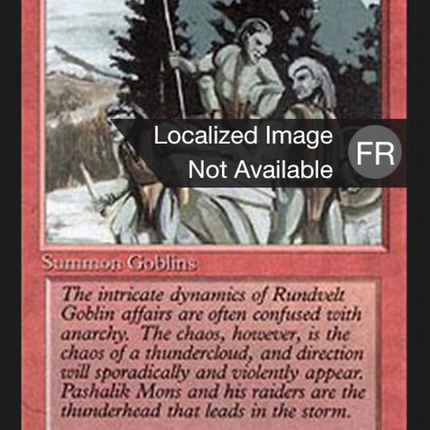 Mons's Goblin Raiders - Pillards gobelins de Mons  [Foreign Black Border]