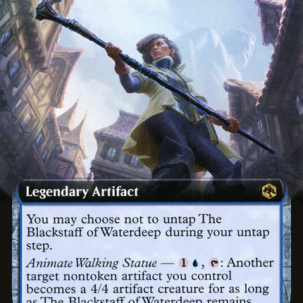 The Blackstaff of Waterdeep (Extended Art) [Adventures in the Forgotten Realms]
