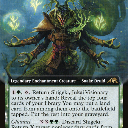 Shigeki, Jukai Visionary (Extended Art) [Kamigawa: Neon Dynasty]