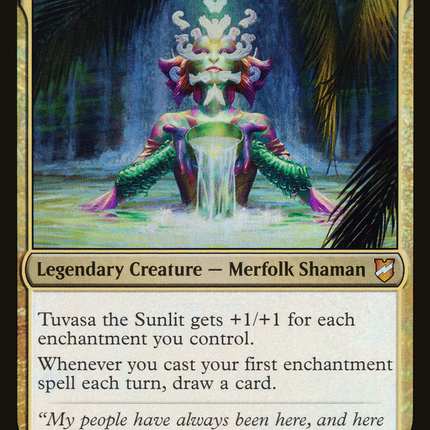 Tuvasa the Sunlit [Commander 2018] Foil