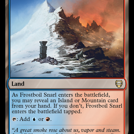 Frostboil Snarl [Tales of Middle-earth Commander]